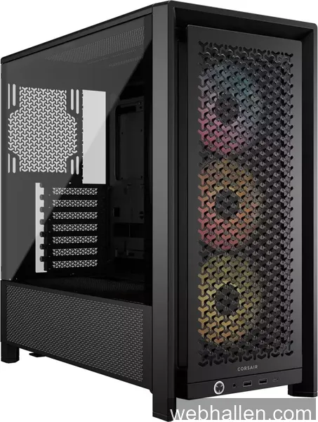 Corsair FRAME 4000D RS ARGB Mid-Tower PC-chassi (svart)