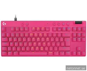 Logitech G - Pro X TKL Rapid Trigger gamingtangentbord (magenta)