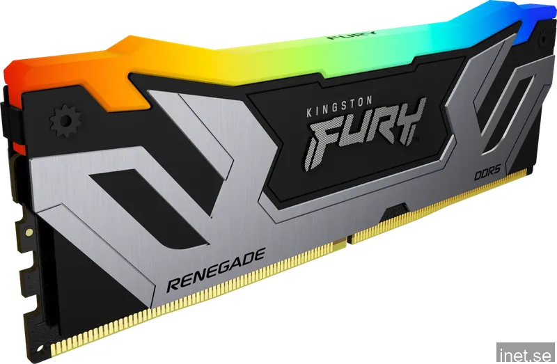 Kingston 24GB (1x24GB) DDR5 CUDIMM 8400MHz CL40 FURY Renegade Silver RGB XMP 3.0