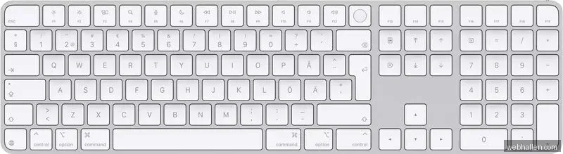 Apple Magic Keyboard with Touch ID and Numeric Keypad