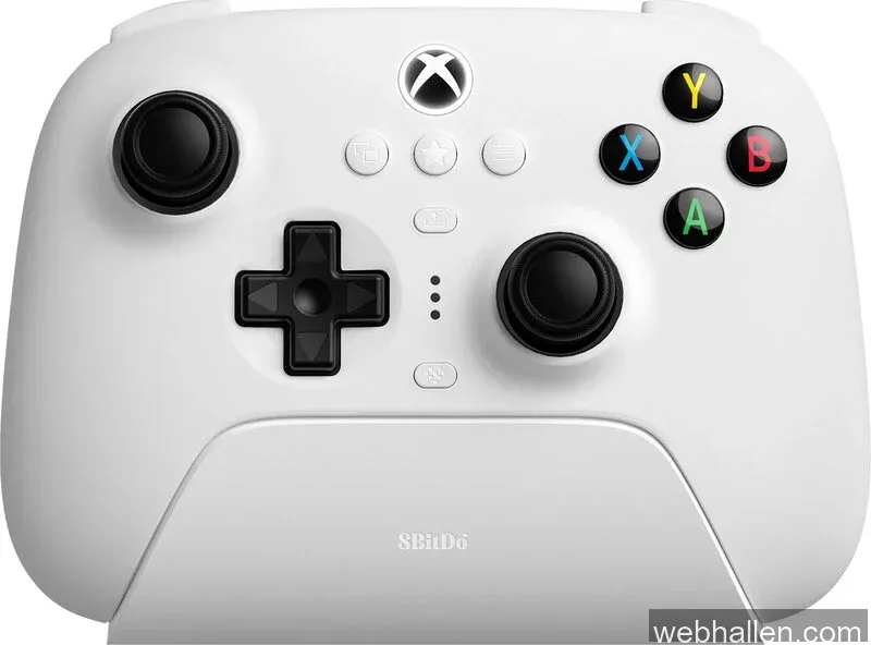 8BitDo Ultimate 3-mode Controller for Xbox(cable) and PC/Phone(Wireless) - White