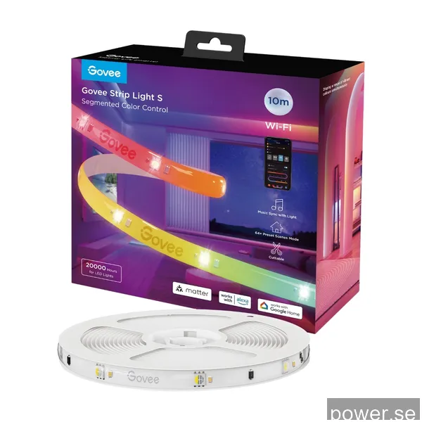 Govee Strip Light S - 10m