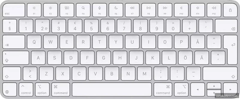 Apple Magic Keyboard, vit