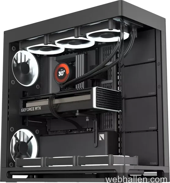 Havn HS 420 Black - Chassi - Miditower - Svart