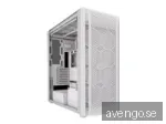 Corsair iCUE LINK 9000D RGB AIRFLOW - Chassi - Fulltower - Vit