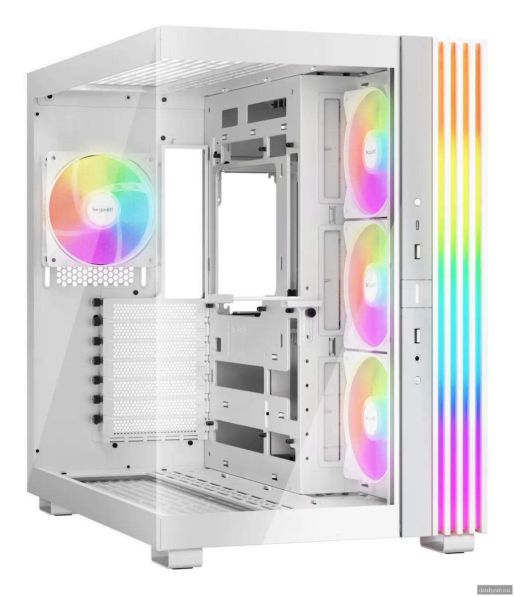 be quiet! LIGHT BASE 600 LX White - Chassi - Miditower - Vit