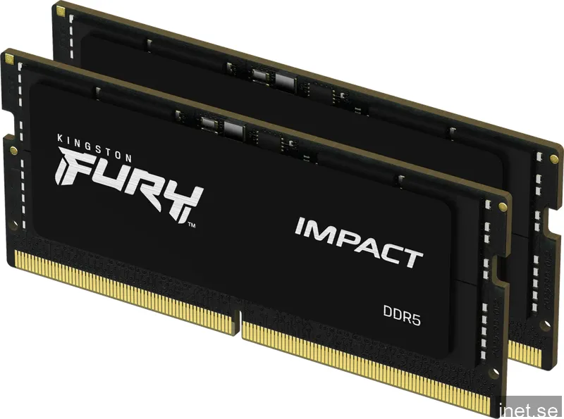 32 GB (2x16GB) DDR5-6000 SODIMM Kingston FURY Impact CL38