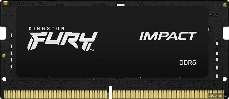 Kingston Fury Impact DDR5 SO-DIMM 32GB 6400MHz 38CL
