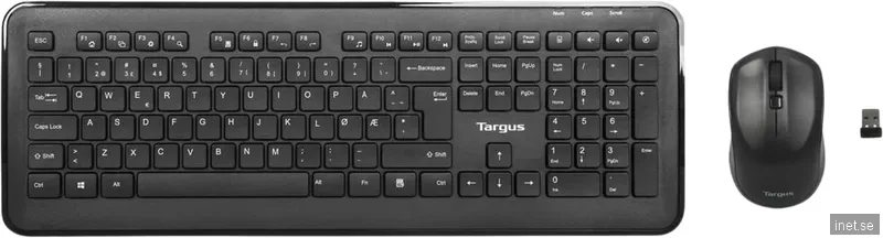 Targus - Sats med tangentbord och mus