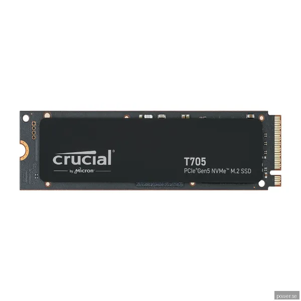 Crucial T705 1 TB PCIE 5.0 NVME M.2 SSD