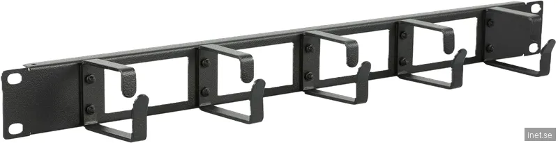 Lanview by Logon Kabelhållare med hål 1U 19"