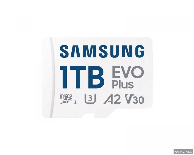Samsung EVO Plus microSDXC UHS-I U3 1TB & SD adapter - Minneskort