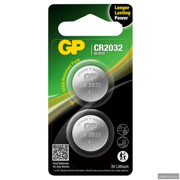 GP CR2032 2-Pack