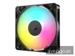 Corsair RS120 ARGB - Chassi fläkt - 120mm - Svart med RGB LED - 36 dBA