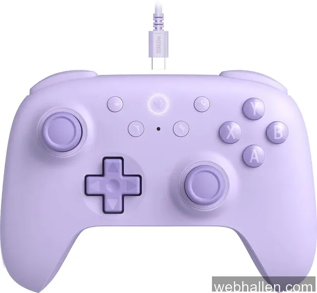 8BitDo Ultimate 2C Wired Pad - Purple - Wired Controller - Android
