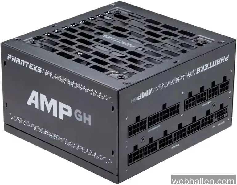 Phanteks AMP GH 850W Gold Svart ATX 3.1