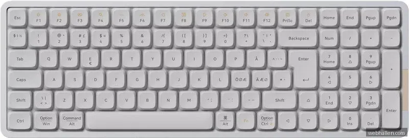 Lofree Flow100 Vit Linear Kailh Ghost