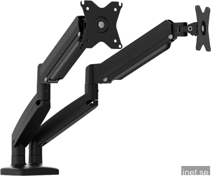 j5create Ergonomic Dual Monitor Mount - Skärmstativ - 2 Skärmar