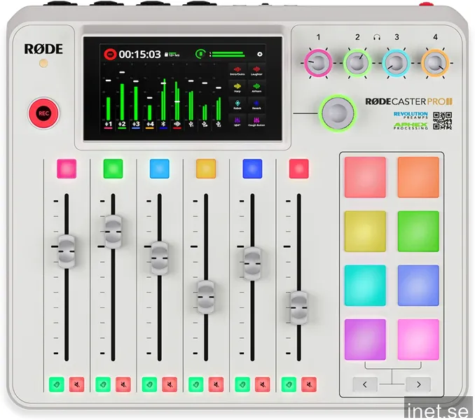 RØDECaster PRO II Vit