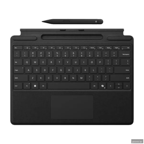 Microsoft Surface Pro Keyboard - Tangentbord - Nordisk - Svart