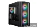 Cooler Master MasterBox 600 - Chassi - Tower - Svart