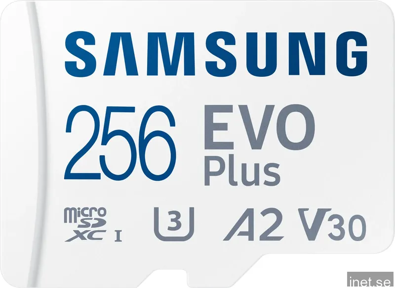 Samsung EVO Plus micro SD-kort (256GB)