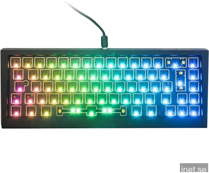 Ducky Outlaw 65 RGB Barebone ISO - Svart