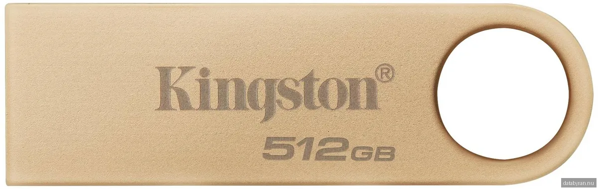 Kingston DataTraveler SE9 G3 - Guld - 512GB - USB-minne