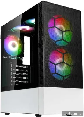 Kolink Observatory MX Mesh - Black/White - Chassi - Miditower - Vit