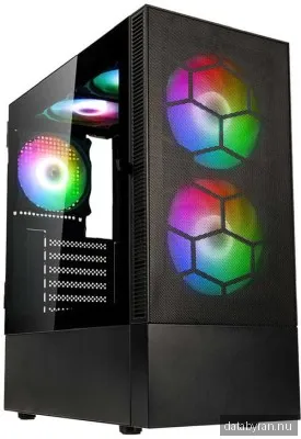 Kolink Observatory MX Mesh - Black - Chassi - Miditower - Svart