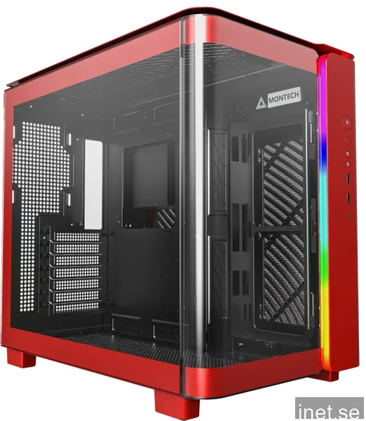 Montech King 95 - Red - Chassi - Miditower - Röd