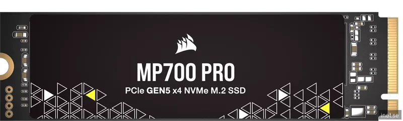 Corsair MP700 Pro SSD - 1TB - Utan värmespridare - M.2 2280 - PCIe 5.0