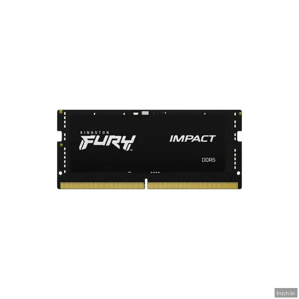 Kingston FURY Impact DDR5-5600 - 32GB - CL40 - Dual Channel (2 pcs) - Svart