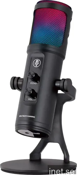 Deltaco GAMING RGB Streaming-Microphone