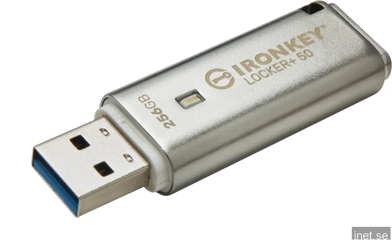 Kingston IronKey Locker+ 50 - 256GB - USB-minne