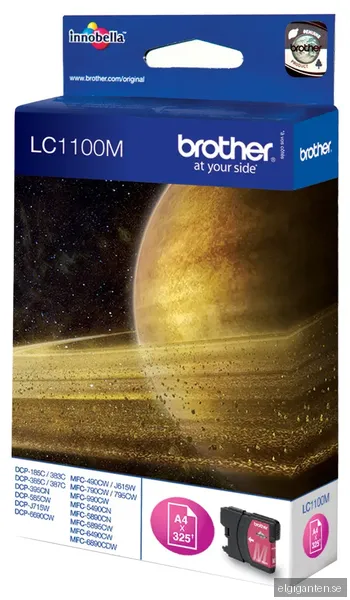 Brother bläckpatron LC1100M Magenta