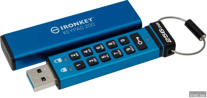 Kingston IronKey 200 - 256GB - USB-minne