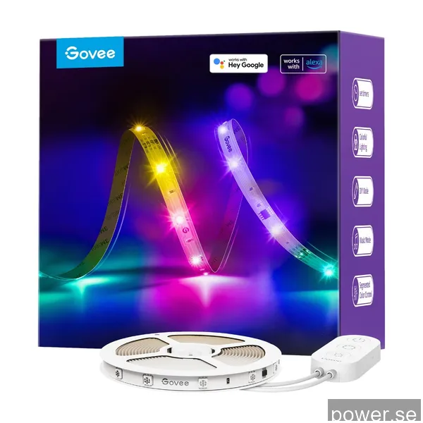 Govee RGBIC Basic Wi-Fi + Bluetooth LED Strip 5m