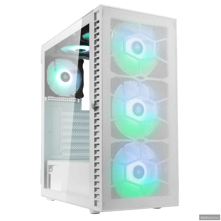 Kolink Observatory HF MESH ARGB Midi Tower Case - white - Chassi - Desktop - Vit