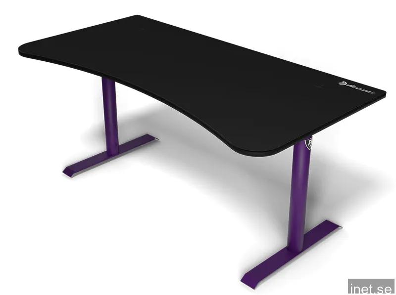 Arozzi Arena Gaming Skrivbord - Large - Mörklila - Svart