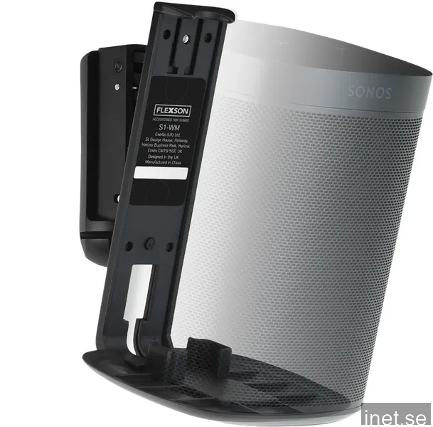 Flexson Väggfäste för Sonos One Svart 1st