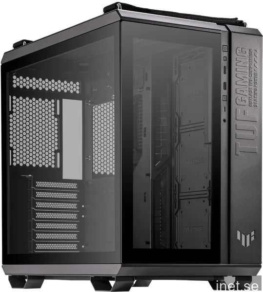 ASUS TUF Gaming GT502 - Chassi - Miditower - Svart