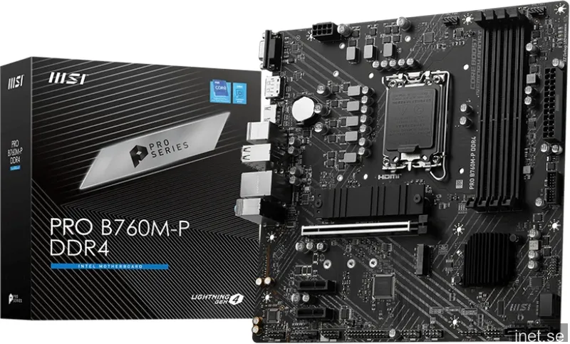 MSI Pro B760M-P DDR4