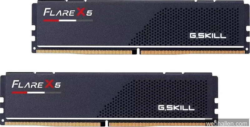 G.Skill Flare X5 DDR5-6000 - 32GB - CL30 - Dual Channel (2 pcs) - AMD EXPO & Intel XMP - Svart