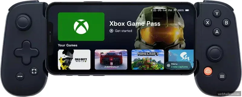 Backbone One for iPhone Xbox Edition Svart - Controller - iOS