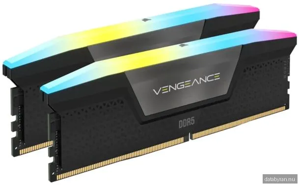 Corsair 32GB (2x16GB) DDR5 6400MHz CL36 Vengeance RGB Svart