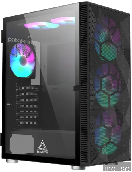 Montech X3 / Mesh - Svart