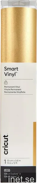Cricut Smart Vinyl Permanent ark 33 x 366 cm (guld)