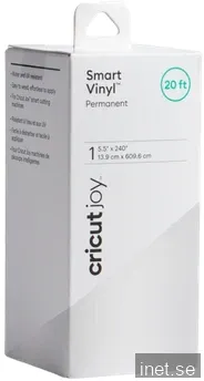 Cricut Joy Smart Vinyl rulle 14x610 cm (white)