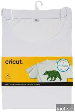 Cricut Infusible Ink Men's White T-Shirt (XL)